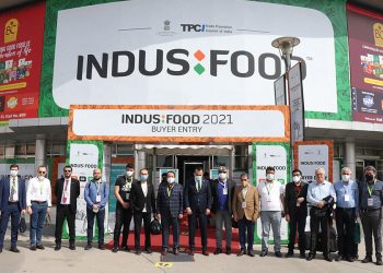 Hindistan’ın salgın sonrası gerçekleştirilen ilk gıda fuarı Indusfood oldu