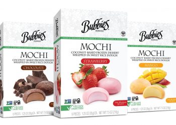 Bubbies Ice Cream launches plant-based mochi