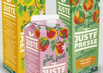 World’s first technology enables Juste Pressé switch from plastic to cartons