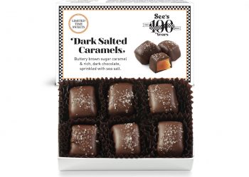 See’s Candies introduces its first sea salt caramel chocolate