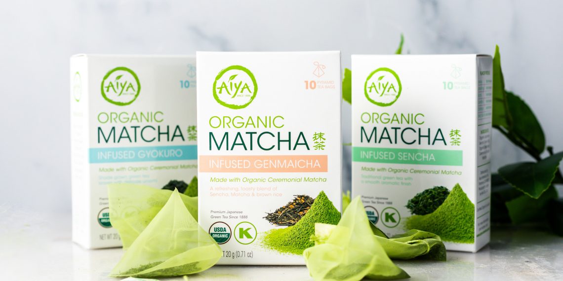 AIYA Matcha launches matcha infused tea line