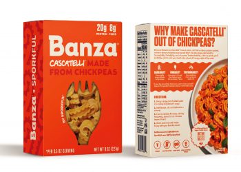 Banza and The Sporkful’s Dan Pashman team up to Launch Cascatelli made from chickpeas