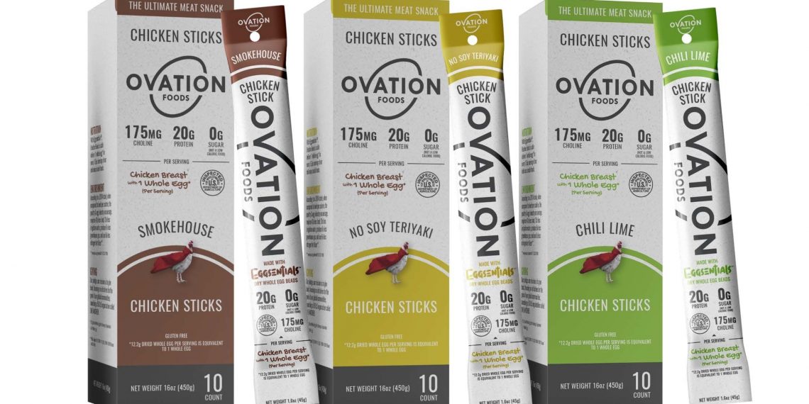 OVATION FOODS announces the innovative new healthy snack foods