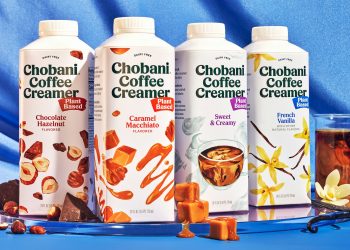 Chobani expands coffee creamer offering with plant-based coffee creamers