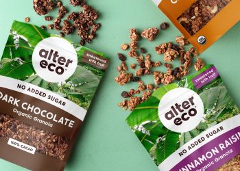Alter Eco launches organic, sugar free granola