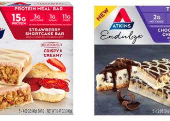 Atkins: Meal and Dessert Bars