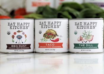 Eat Happy Kitchen introduces no sugar added, gluten-free spice blends
