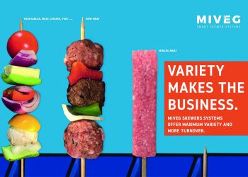 Automation with the greatest variety of products attract flexitarians, vegetarians, vegans and new meat lovers