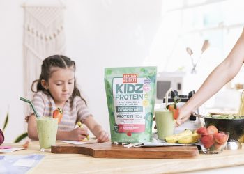 Nutritional growth solutions: Healthy heights KidzProtein shake mix