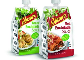 The makers of LA VICTORIA® brand introduce first-ever enchilada sauces in closable pouches