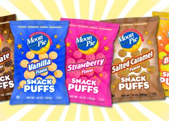 Evergreen licensing announces launch of MoonPie snack puffs