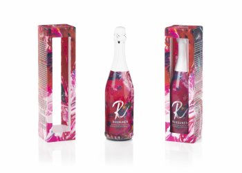 Non-alcoholic sparkling drink in responsible packaging