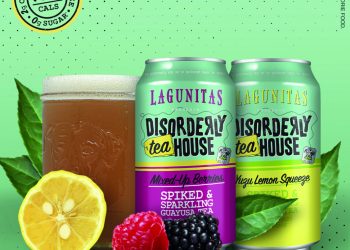 The Lagunitas brewing company brews its first sparkling hard tea