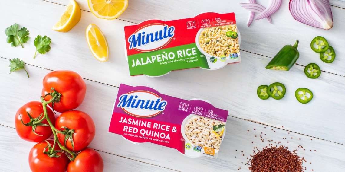 Riviana Foods introduces two new minute rice cup varieties