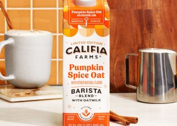 Califia Farms launches Pumpkin Spice Oat Barista