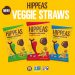 HIPPEAS® launches Veggie Straw Line