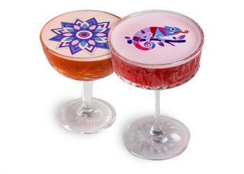 Colorful Cabbage Magic: The new Ripple Maker II Pro uses plant-based color technology to create drink prints in vibrant shades