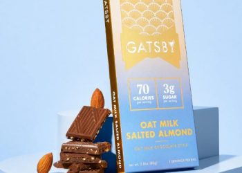 GATSBY launches first vegan and low-calorie Oat Milk Chocolate Bars