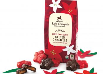 Lake Champlain Chocolates launches vegan caramel poinsettias