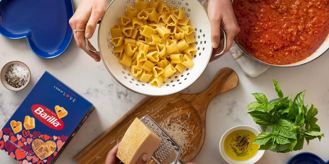 Barilla® celebrates the season with “Love” pasta