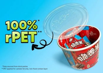Mars Wrigley China launches first package containing 100% rPET