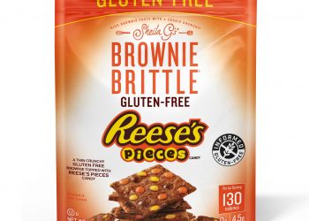 A new gluten free option: Sheila G’s Brownie Brittle