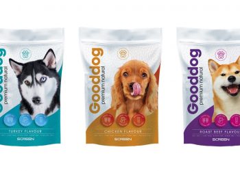 Revolutionary digital printing press for flexible food packaging at last stages of printing and processing requirements for production applications
