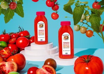 Natalie’s New Juice Blends revitalizing Tomato Reishi and refreshing Tangerine Pineapple Aloe