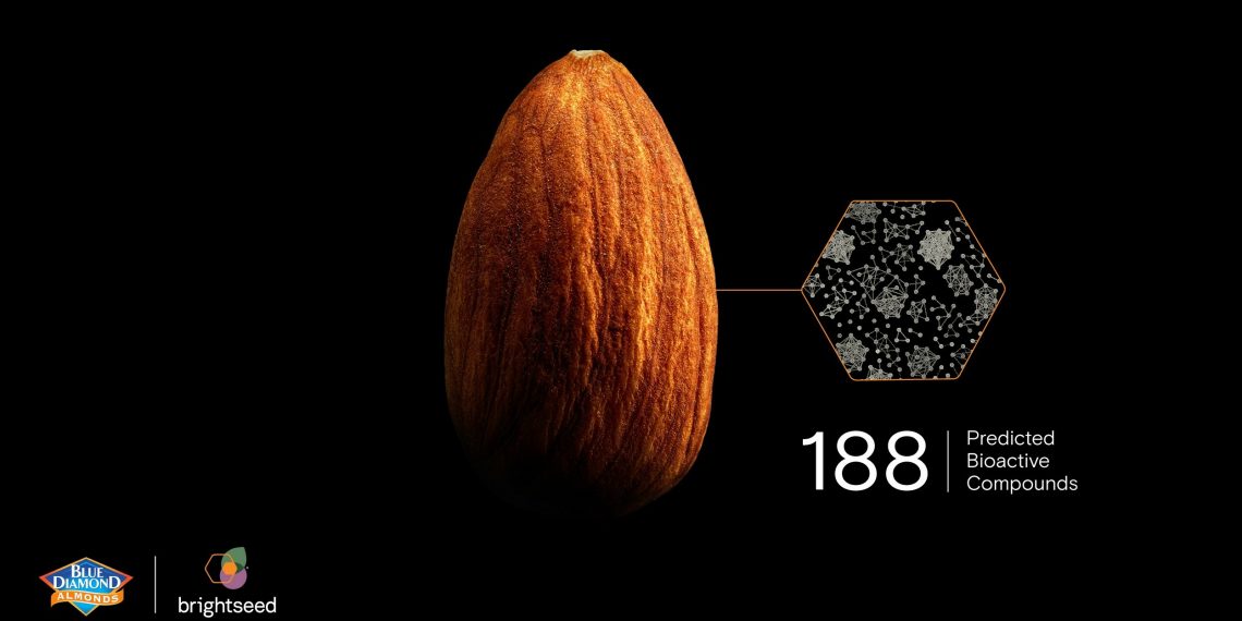 Blue Diamond and Brightseed partner to discover the spectrum of health-benefiting bioactive compounds in California almonds