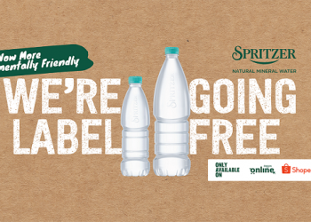 Spritzer launches label-free bottles