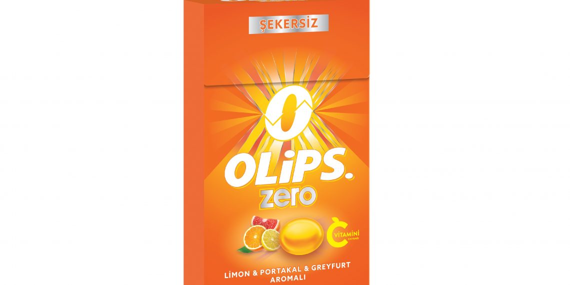 Türkiye’nin tek şekersiz sert şekeri “Olips Zero”