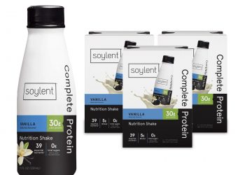 Soylent adds vanilla flavor to high protein shake product line