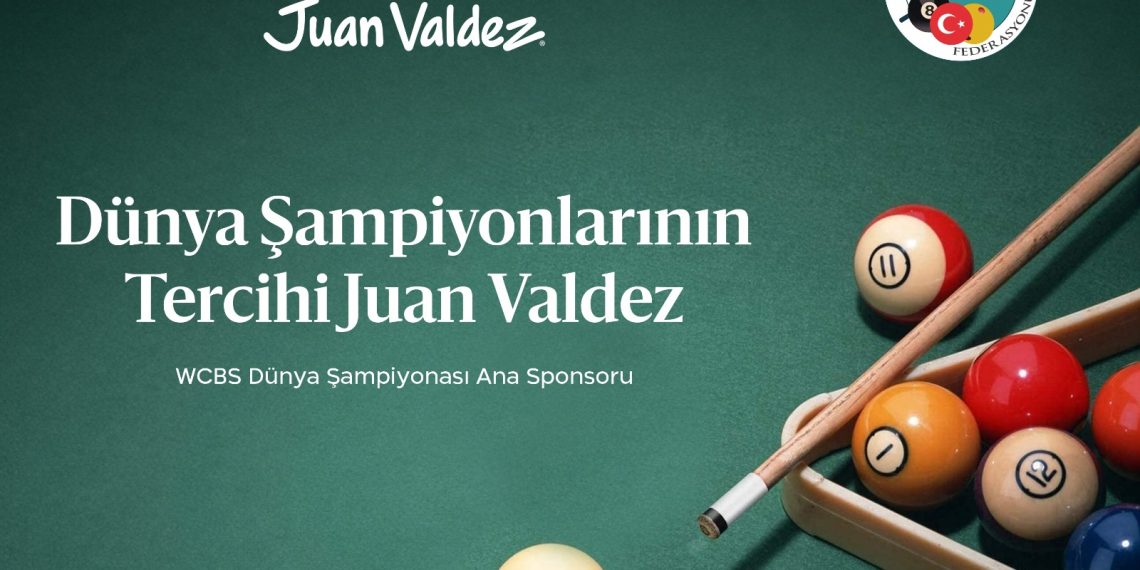 Juan Valdez ilk kez gerçekleşen WCBS Şampiyonası’nın en büyük destekçisi oldu