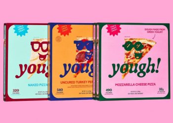 Yough! launches frozen pizza and dough made from Greek Yogurt