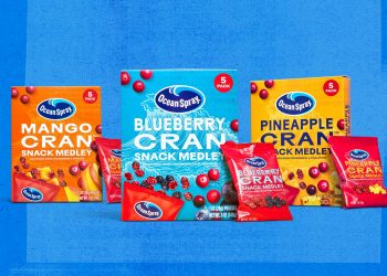 Ocean Spray introduces Snack Medley