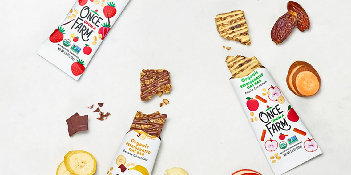 Once Upon a Farm revolutionizes kids’ snacking with fresh refrigerated oat bars