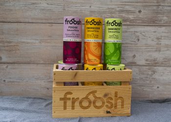 Froosh relaunches its functional smoothie range in new, recyclable paper cans