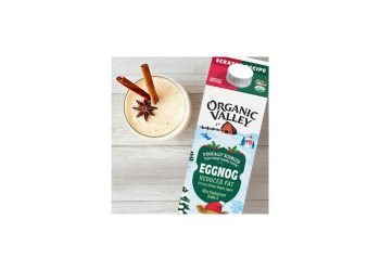 Organic Valley introduces creamy organic reduced fat eggnog