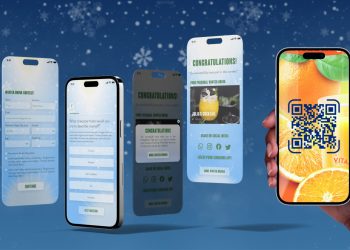 Winter-themed connected packaging inspires customers to create personality-based drinks
