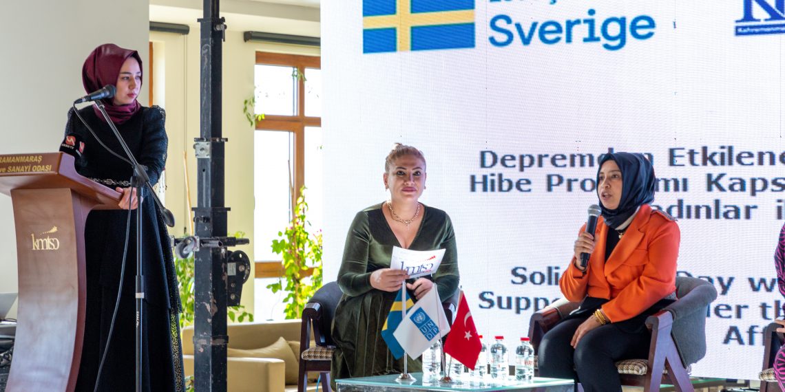 UNDP, Türkiye’de deprem sonrası ekonomik toparlanmayı hızlandırmak için kadın girişimcilere yatırım yapıyor