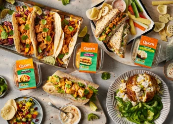 Quorn expands its lunchtime menu by introducing new vegetarian sandwich fillings