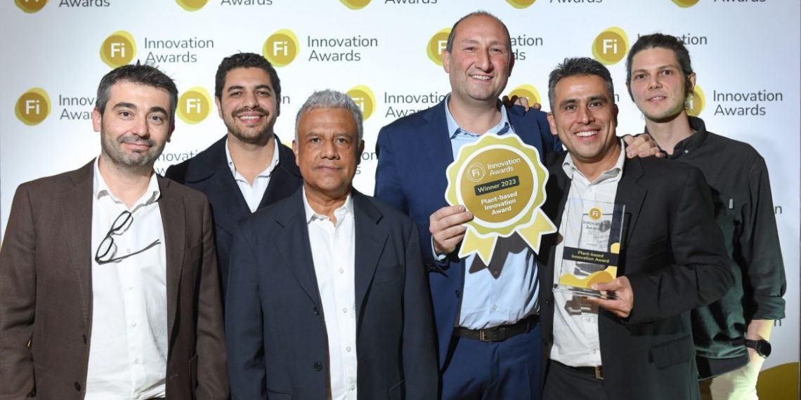 HIFOOD and Alianza Team Europe win the “Plant-based Innovation Award” for mirrortissue, a clean-label and allergen-free protein emulsion