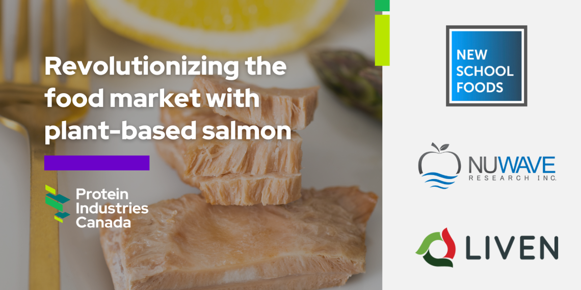 Trio of Canadian companies set to revolutionize plant-based food market with plant-based salmon fillet