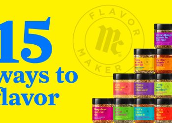 McCormick® introduces Flavor Maker seasonings that double as toppings and ingredients