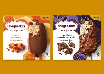 Häagen-Dazs® unveils indulgent new flavors: Dulce de Leche and Chocolate Cookie Crumble ice cream bars