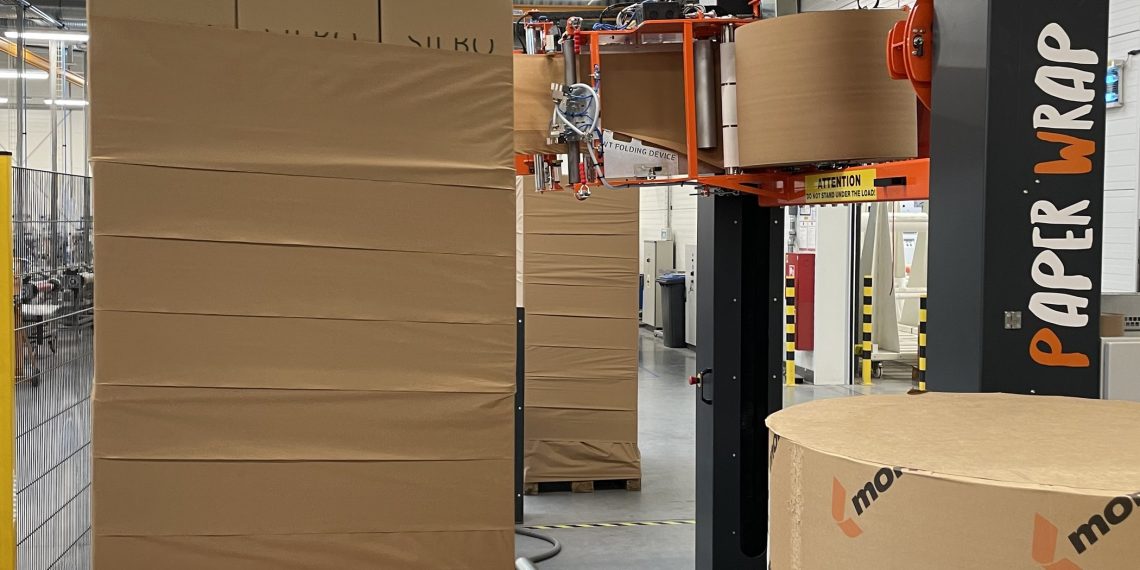 Silbo upgrades all its pallet wrapping to paper with Mondi