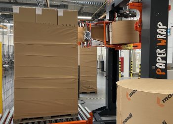 Silbo upgrades all its pallet wrapping to paper with Mondi