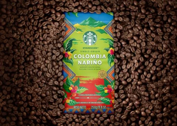 Starbucks launches new packaging for its Colombia Nariño whole bean coffee, paying homage to Colombia’s coffee heritage
