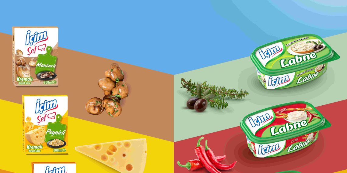 İçim, mutfakların gözdesi labne ve kremayı çeşitlendirdi