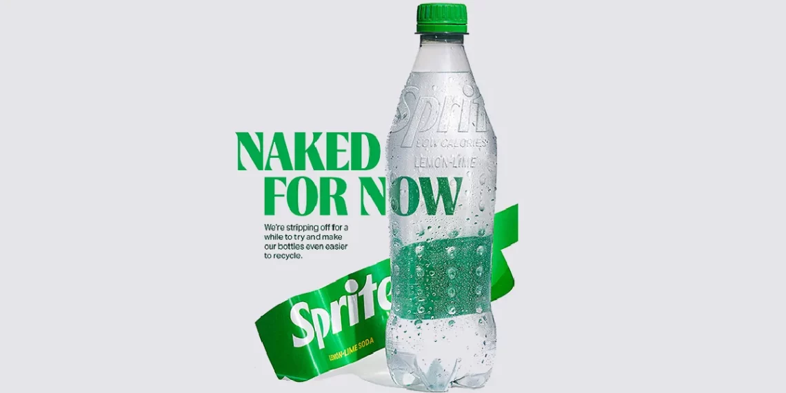Coca‑Cola strips labels from Sprite on-the-go bottles in Company’s first UK trial of “label-less” packaging